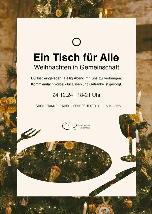 Weihnachtsaktion Ein Tisch fuer alle